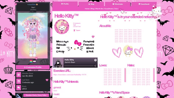 scene hello kitty
